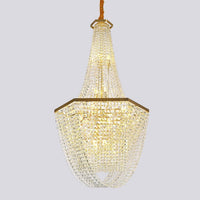 Полилей кристал LUXURY Golden 115cm -P82402