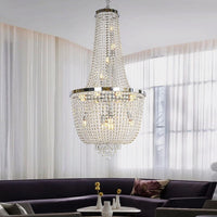 Полилей кристал LUXURY Chrome 120cm -P82404