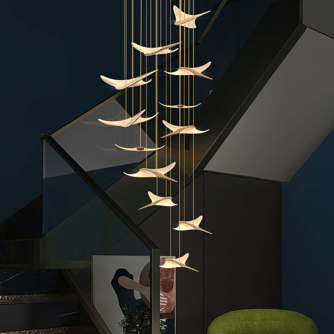 Осветително тяло LED Luxury Golden Seagull