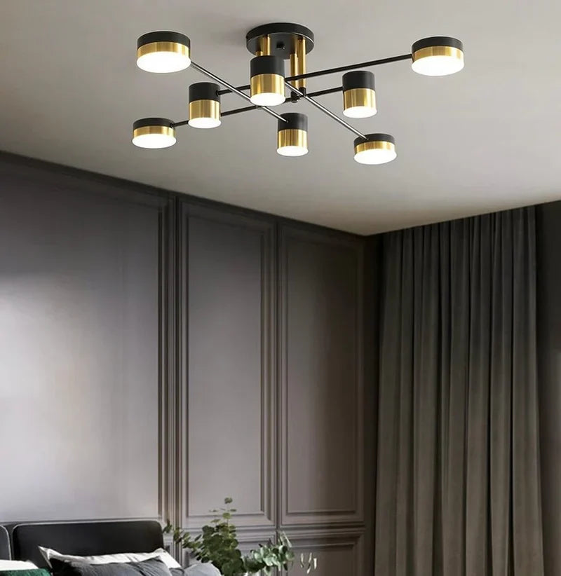 LED осветително тяло Nordic Style Darko Grande еквивалент 600W с дистанционно