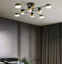 LED осветително тяло Nordic Style Darko Grande еквивалент 600W с дистанционно