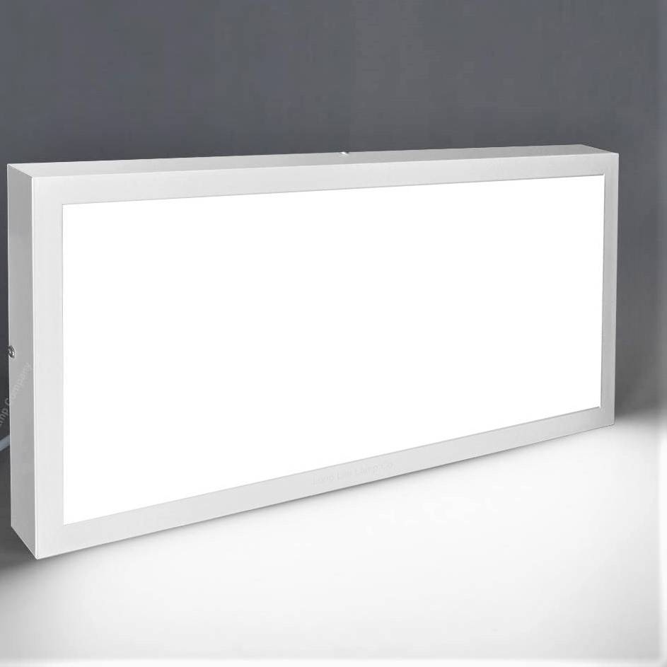 LED панел 28W 60x30cm Бял за повърхностен монтаж Еквивалент 300W