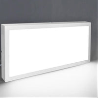 LED панел 28W 60x30cm Бял за повърхностен монтаж Еквивалент 300W