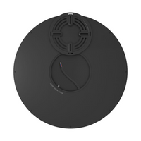 Plafoniera LED 36W 3 Functii Round BLACK 40CM / 36W / 3 FUNCTII led ceiling light