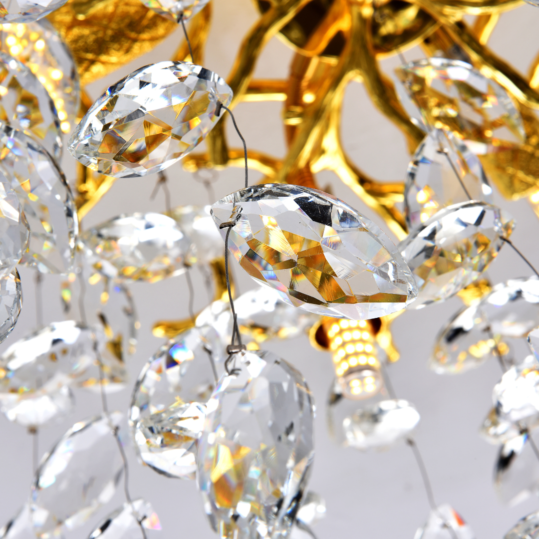 Кристален полилей Luxury Gold CINDY