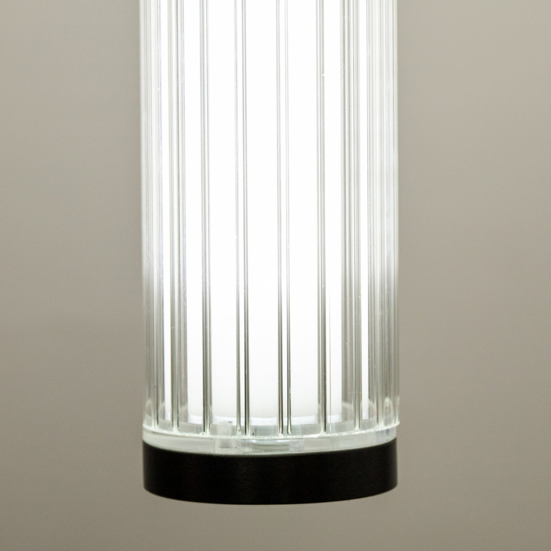 Пендел LED Luxury Black COMO 241cm