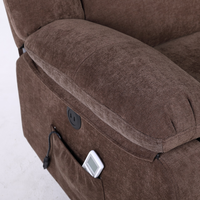 Fotoliu cu Masaj și Încălzire Recliner Electric Maro FOTOLIU CU MASAJ/RECLINER/INCALZIRE / Brown Chairs