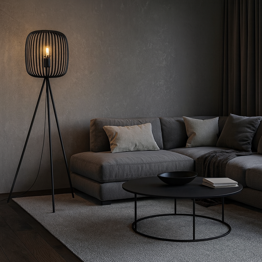 Лампадар ROMAZZINA Black 140CM