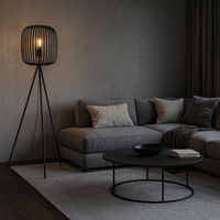 Лампадар ROMAZZINA Black 140CM