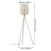 Lampadar ROMAZZINA Sand 140CM