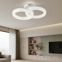 LED осветително тяло MATEO 2 Circle White еквивалент 300W с дистанционно