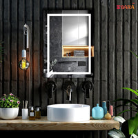 Oglinda Led Dreptunghiulara 60X80Cm Functie Dezaburire Si Touch J08 Mirror
