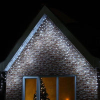 LED инсталация Перде Висулки 360 LED 8x0.6m черен кабел Различни цветове - PL6006