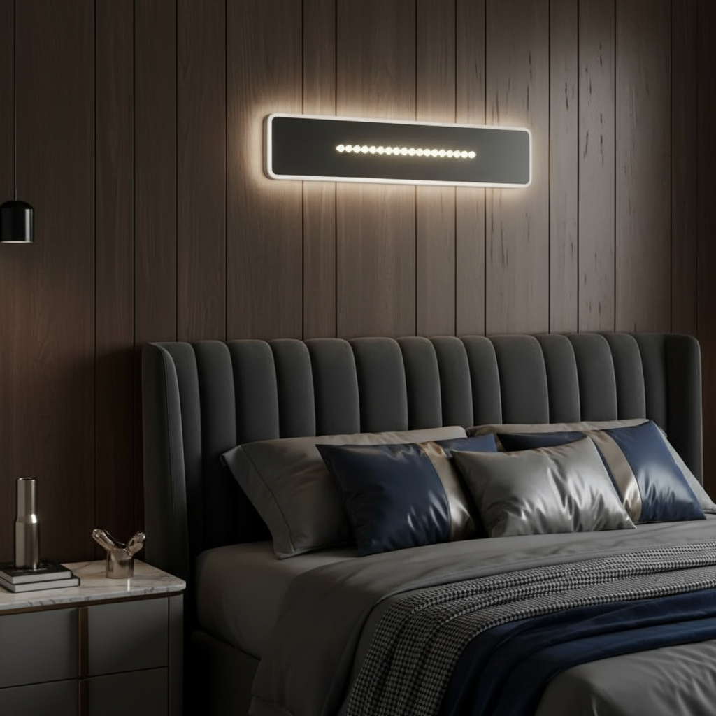 Аплик LED 22W VAIRA Black Еквивалент 220W