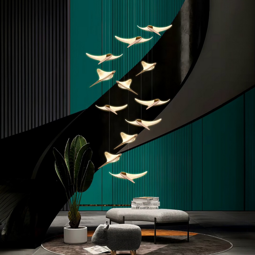 Осветително тяло LED Luxury Golden Seagull