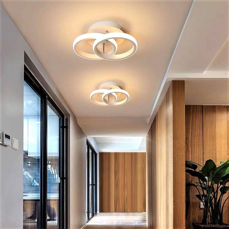 LED осветително тяло 28W TWO CIRCLE еквивалент 200W