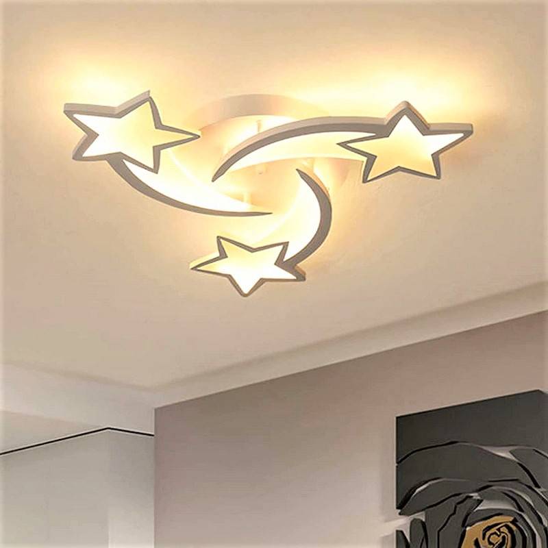 LED осветително тяло Mini STAR Design Еквивалент 300W с дистанционно управление