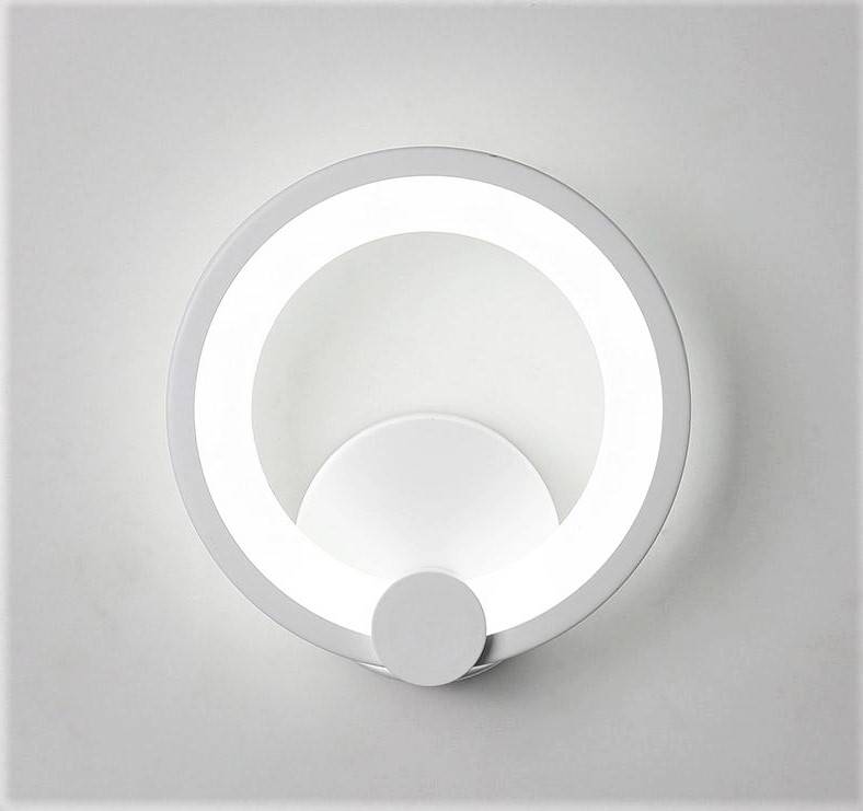LED аплик Round бял с 3 вида светлина, еквивалент 120W