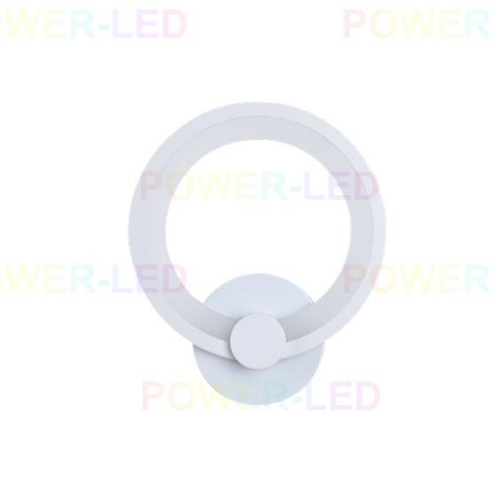 LED аплик 16W ROUND Бял 3 функции Еквивалент 150W