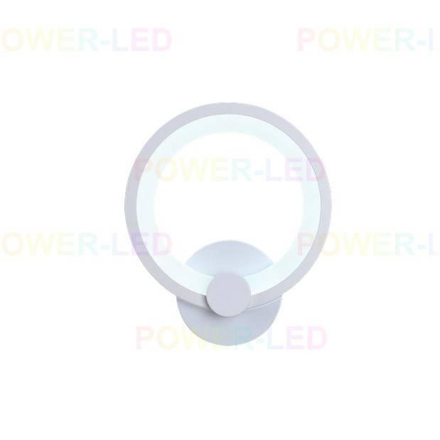 LED аплик 16W ROUND Бял 3 функции Еквивалент 150W