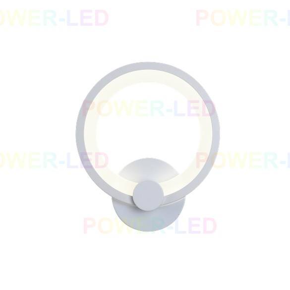 LED аплик 16W ROUND Бял 3 функции Еквивалент 150W