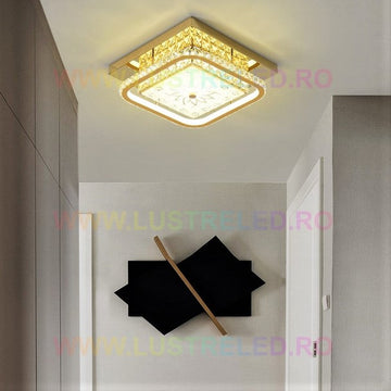 LED осветително тяло 60W ROYAL SQUARE Gold еквивалент 300W