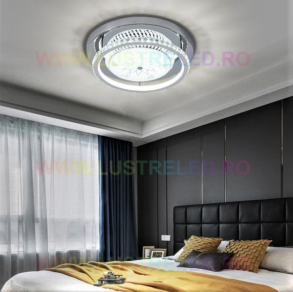 LED осветително тяло 60W ROYAL RIGS Silver еквивалент 300W