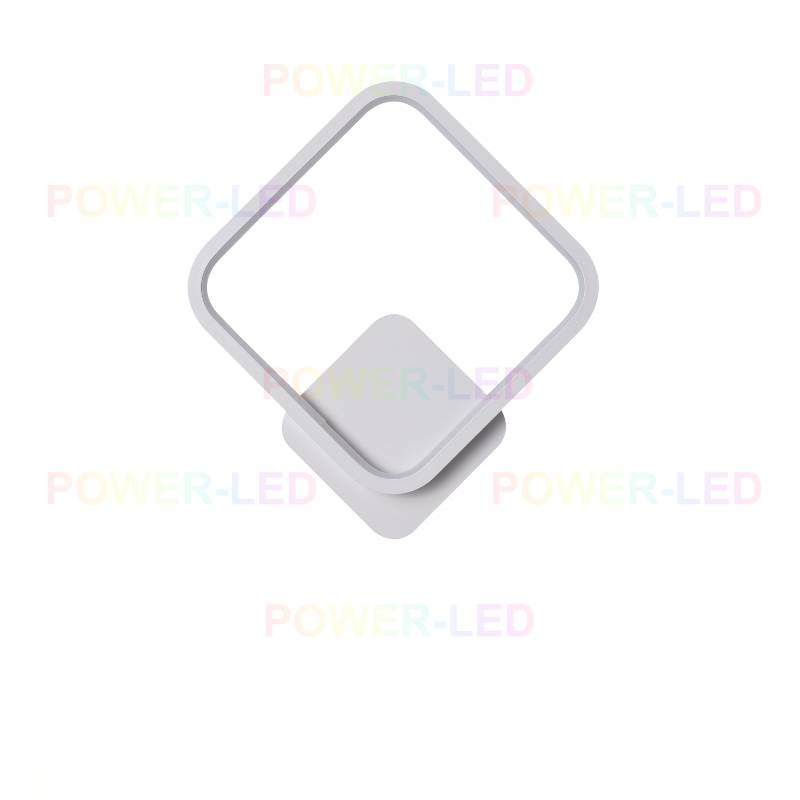 LED аплик 28W DIAMOND Бял Slim 3 функции