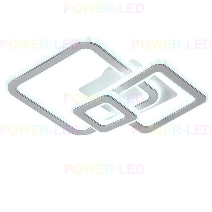 LED осветително тяло SQUARES Бяло 3 функции Еквивалент 300W