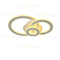 LED осветително тяло RINGS Бяло 3 функции Еквивалент 300W