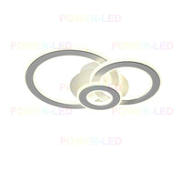 LED осветително тяло RINGS Бяло 3 функции Еквивалент 300W
