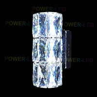 LED аплик 24W кристал цилиндър 22cm