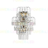 Aplica Perete Cristal April Argintie Wall Light Fixtures