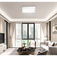 LED спот 18W квадратен бял / 205x205mm / повърхностен монтаж