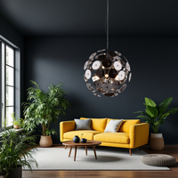 Осветително тяло висящо Luxury DISCALGO Black