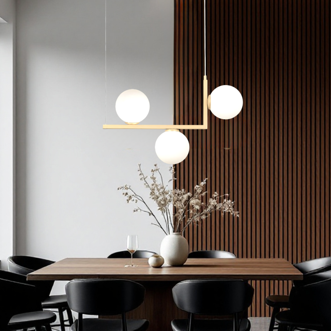 Осветително тяло Abajur MAT 3xE27 Nordic Glow GOLDEN