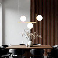 Осветително тяло Abajur MAT 3xE27 Nordic Glow GOLDEN
