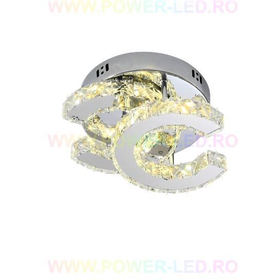 Осветително тяло LED CRISTAL Double C Еквивалент 200W