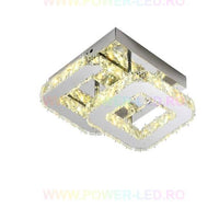 LED осветително тяло CRISTAL Double Square Еквивалент 200W