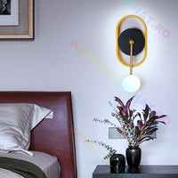 LED аплик 32W Nordic Style овална