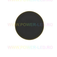 LED аплик 22W 20cm кръгъл черна с тъч контрол
