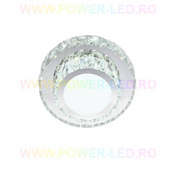 LED аплик 72W MAT Кръгъл Кристал