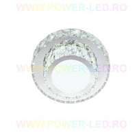 LED аплик 72W MAT Кръгъл Кристал