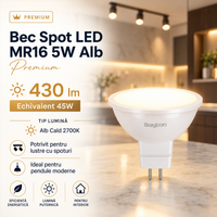LED крушка GU5.3 MR16 5W 430lm 2700K