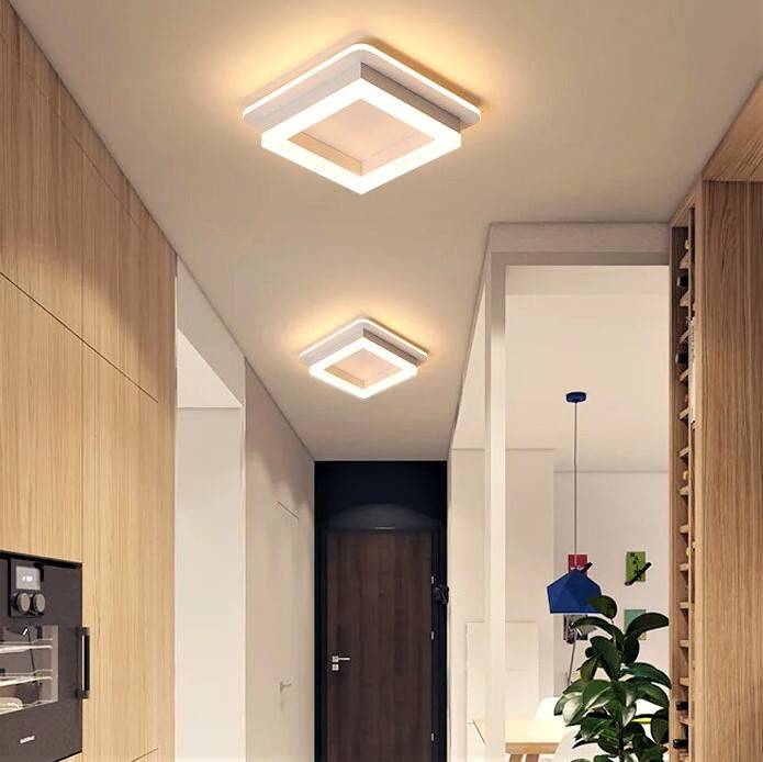 LED осветително тяло 64W QUADRATA Бяла Еквивалент 200W