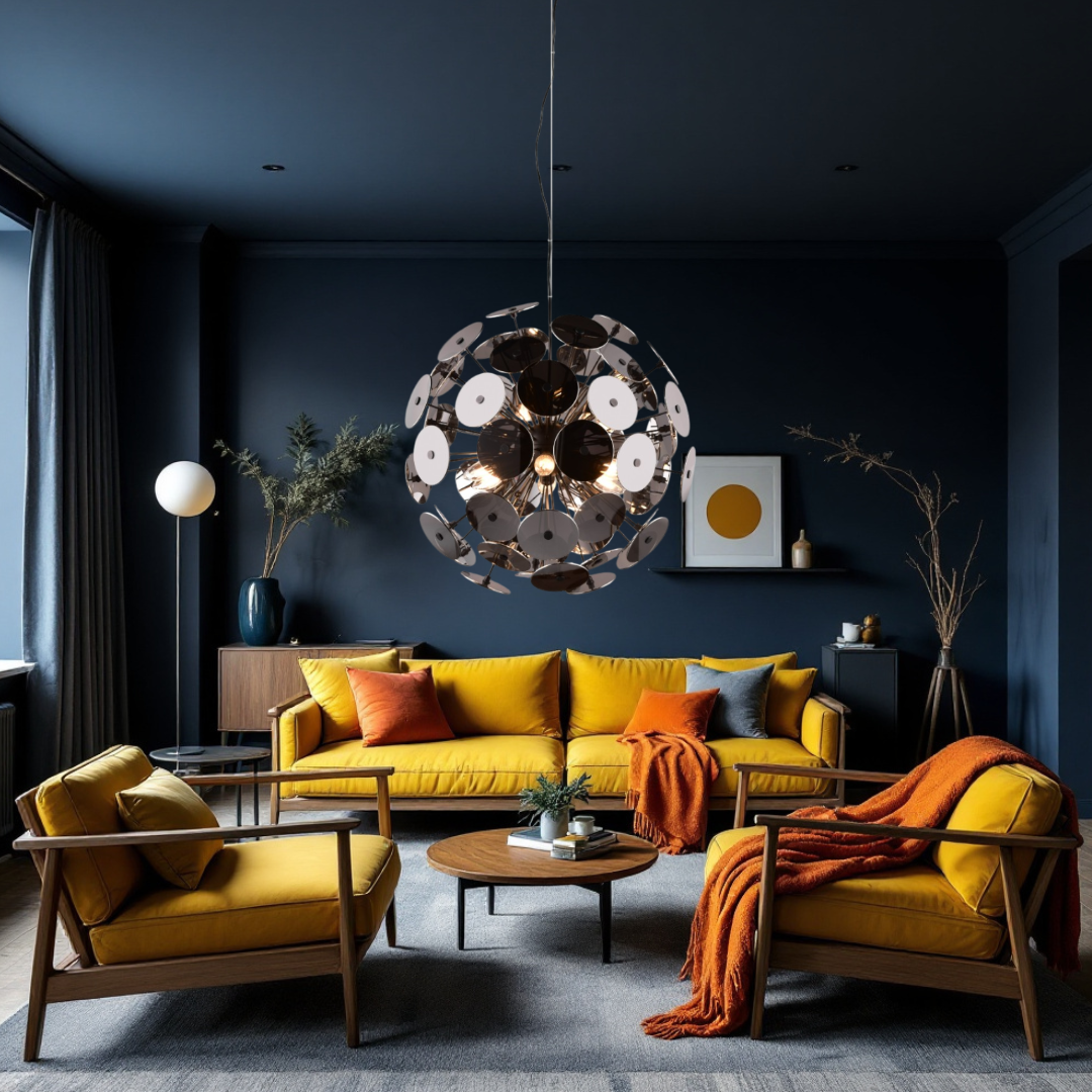 Осветително тяло висящо Luxury DISCALGO Black