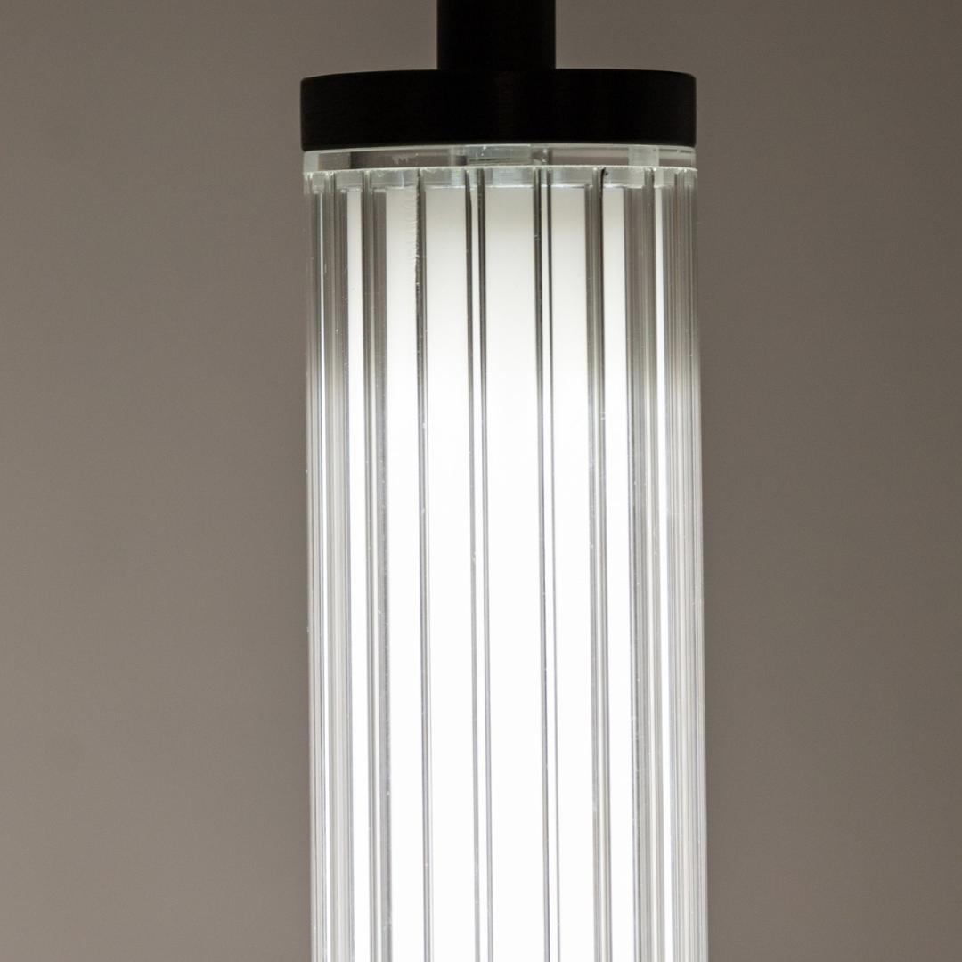Пендел LED Luxury Black COMO 241cm