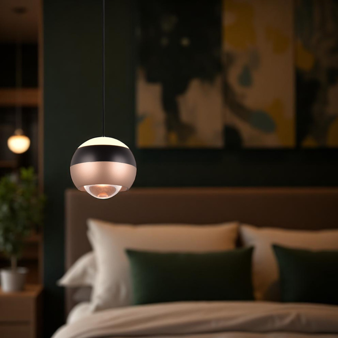 Pendul LED ORBIT 8W NEAGRA / LUXURY Lighting Fixtures
