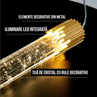 LED осветително тяло Luxury Crystal Nuvella