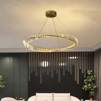 LED осветително тяло Cristal EnVogue, висящо, с дистанционно управление
